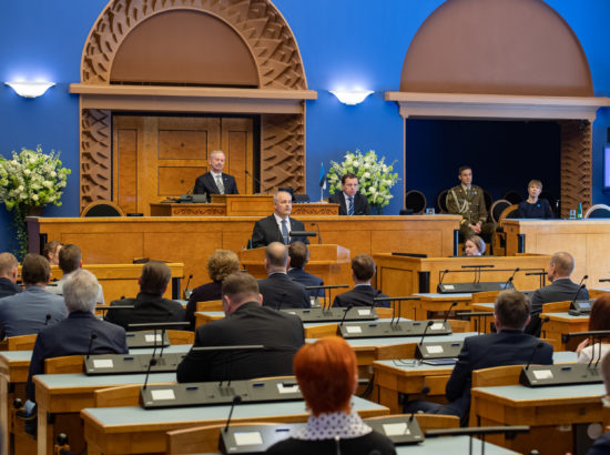 Riigikogu 100. sünnipäevale pühendatud pidulik istung