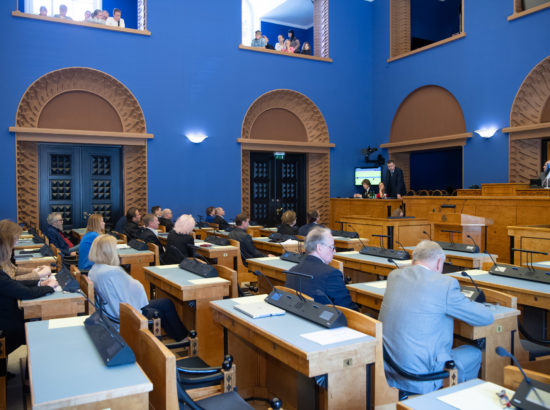 Riigikogu infotund, 8. mai 2019