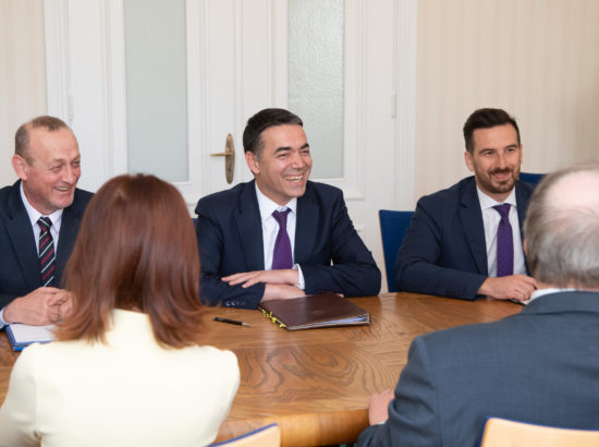 Väliskomisjoni liikmed kohtusid Põhja-Makedoonia Vabariigi välisministri Nikola Dimitroviga