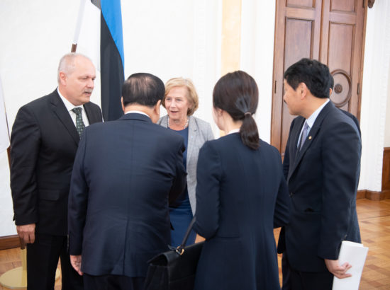 Riigikogu esimees Henn Põlluaas kohtus Korea Vabariigi Rahvusassamblee esimehe Moon Hee-sangiga