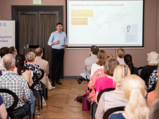 Arenguseire Keskuse seminar "Eesti vanemaealiste rahalise heaolu tulevik"