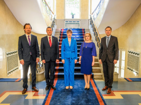 ENPA Eesti delegatsioon kohtus Eesti Vabariigi presidendi Kersti Kaljulaidiga