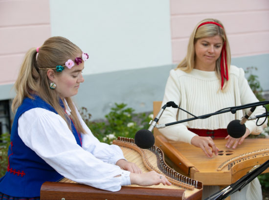 XXVII laulu- ja XX tantsupeo tuli jõudis Toompeale Kuberneri aeda ning viidi Pika Hermanni torni ööbima