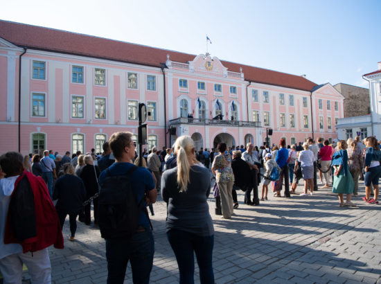 Ott Leplandi ja Rein Rannapi kontsert Toompea lossi rõdul