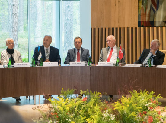 Riigikogu esimehe kohtumine Põhja- ja Baltimaade (NB8) parlamentide esimeestega