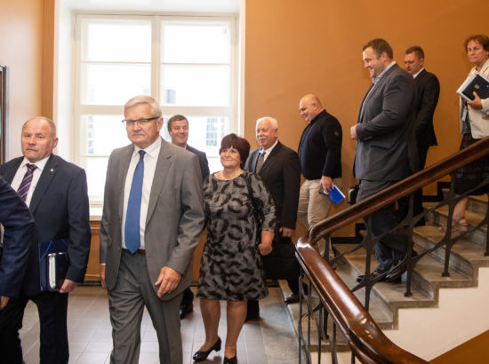 Riigikogu sügisistungjärgu avaistung, 9. september 2019