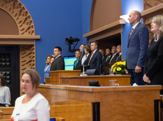 Riigikogu sügisistungjärgu avaistung, 9. september 2019