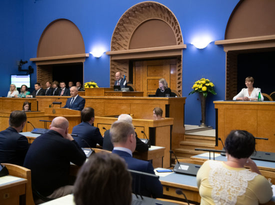 Riigikogu sügisistungjärgu avaistung, 9. september 2019