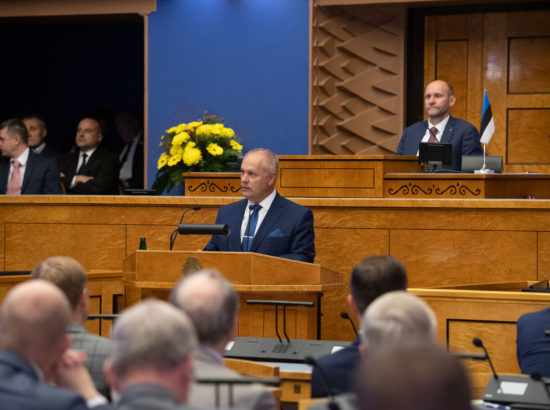 Riigikogu sügisistungjärgu avaistung, 9. september 2019