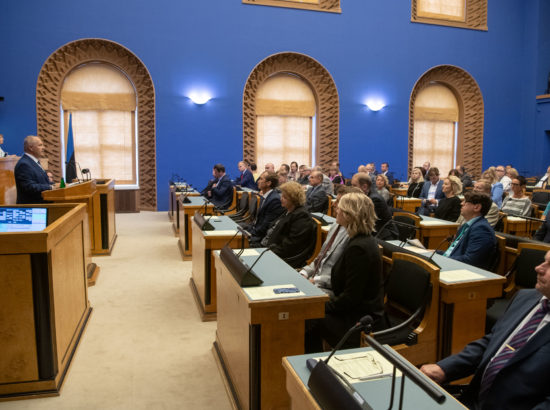 Riigikogu sügisistungjärgu avaistung, 9. september 2019