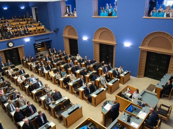 Riigikogu sügisistungjärgu avaistung, 9. september 2019