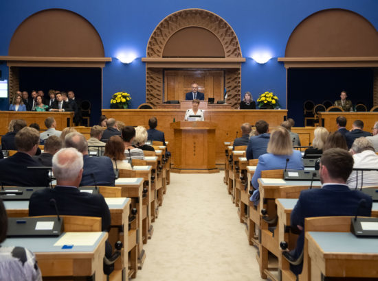 Riigikogu sügisistungjärgu avaistung, 9. september 2019