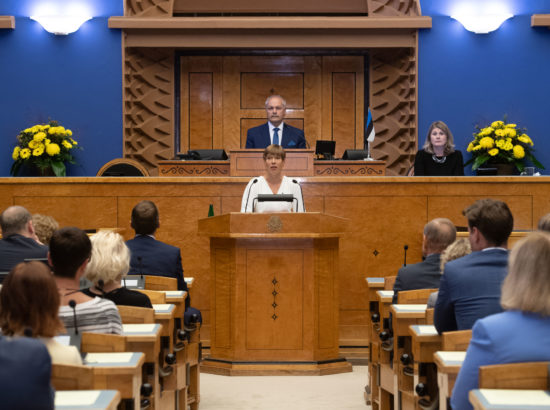 Riigikogu sügisistungjärgu avaistung, 9. september 2019