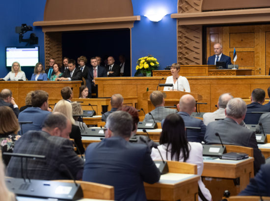 Riigikogu sügisistungjärgu avaistung, 9. september 2019