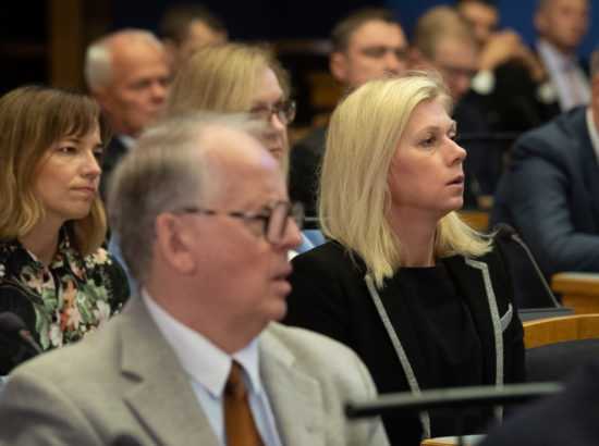 Riigikogu sügisistungjärgu avaistung, 9. september 2019