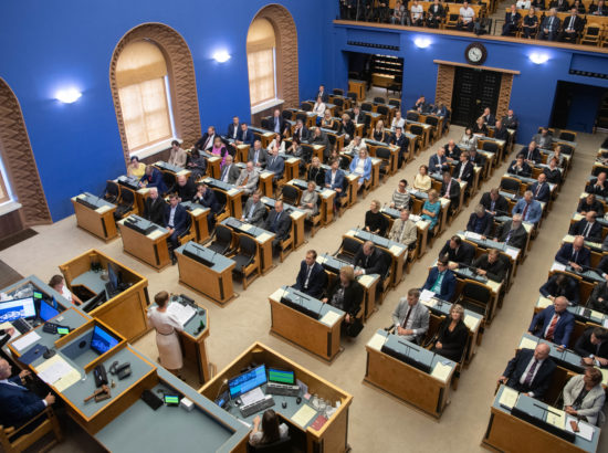 Riigikogu sügisistungjärgu avaistung, 9. september 2019