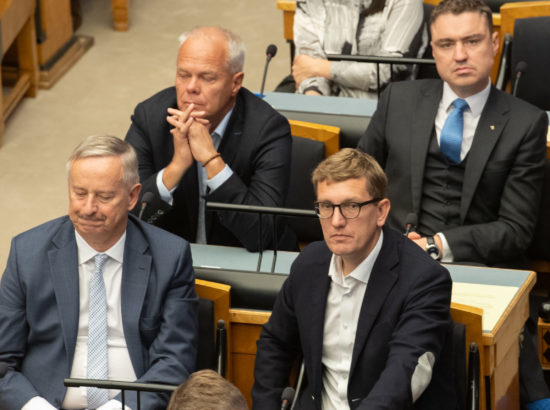 Riigikogu sügisistungjärgu avaistung, 9. september 2019