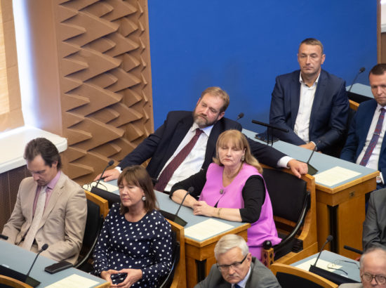 Riigikogu sügisistungjärgu avaistung, 9. september 2019