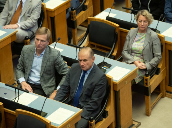 Riigikogu sügisistungjärgu avaistung, 9. september 2019