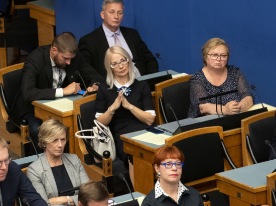 Riigikogu sügisistungjärgu avaistung, 9. september 2019