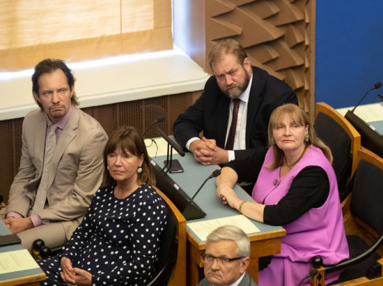 Riigikogu sügisistungjärgu avaistung, 9. september 2019