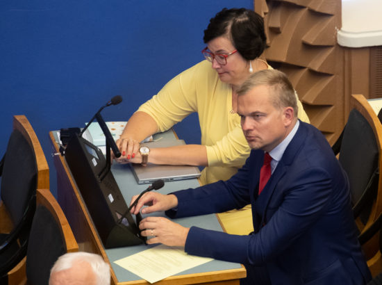 Riigikogu sügisistungjärgu avaistung, 9. september 2019