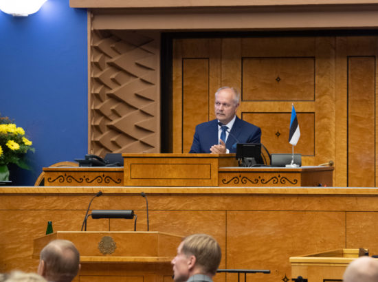 Riigikogu sügisistungjärgu avaistung, 9. september 2019