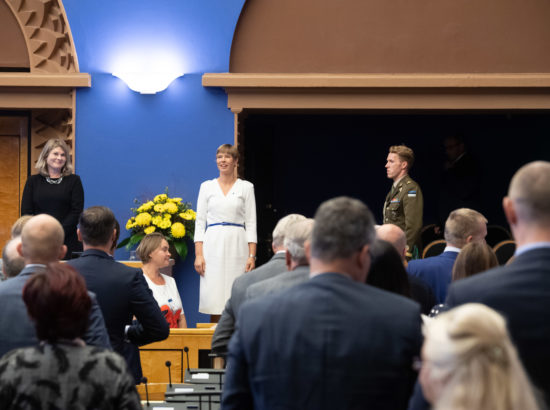 Riigikogu sügisistungjärgu avaistung, 9. september 2019