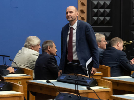 Riigikogu sügisistungjärgu avaistung, 9. september 2019