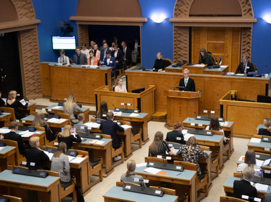 Eesti Mudel-Euroopa Parlamendi istung
