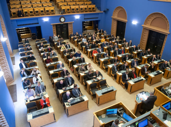 Riigikogu täiskogu istung, Mart Võrklaeva ametivanne