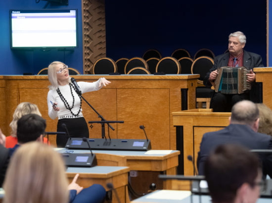 Täiskogu istung, jõuluvana külaskäik