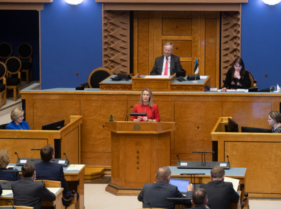 Ettekanne Eesti Reformierakonna fraktsiooni esimehelt Kaja Kallaselt