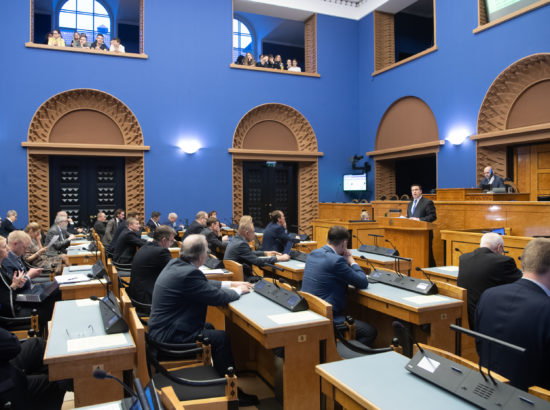 Peaminister Jüri Ratase ülevaade teadus- ja arendustegevuse olukorrast ning valitsuse poliitikast selles valdkonnas