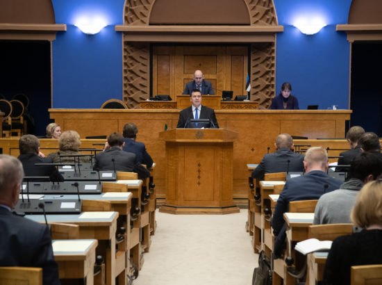Peaminister Jüri Ratase ülevaade teadus- ja arendustegevuse olukorrast ning valitsuse poliitikast selles valdkonnas