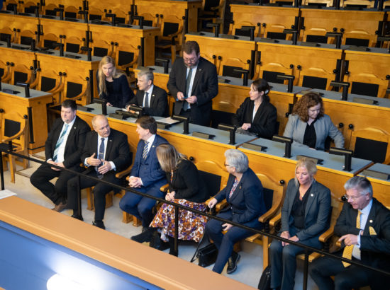 Kohtumine Rootsi parlamendi Riksdagi esimehe Andreas Norléniga