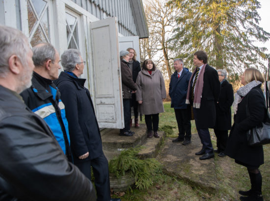 Väliskomisjoni ja Euroopa Liidu asjade komisjoni liige Keit Pentus-Rosimannus ning Riksdagi esimees Andreas Norlén