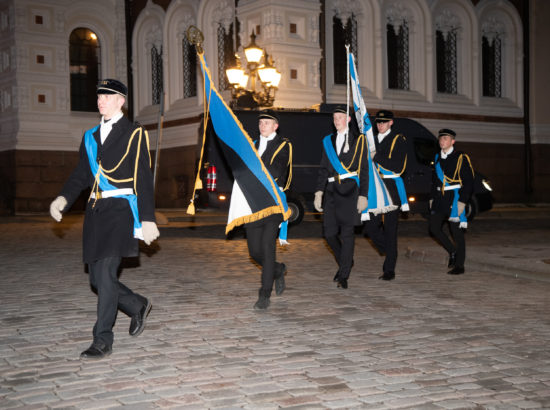 Eesti vabariigi 102. aastapäeva lipuheiskamise tseremoonia