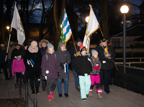 Eesti vabariigi 102. aastapäeva lipuheiskamise tseremoonia, liputoimkonnad