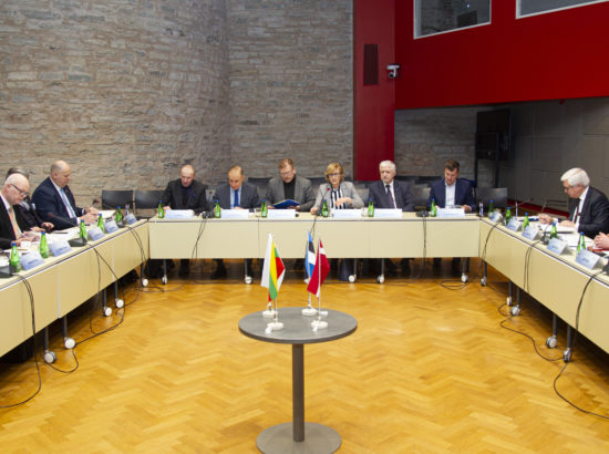 Balti Assamblee julgeoleku- ja kaitsekomisjoni istung.