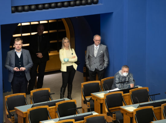 Riigikogu juhatuse valimised, 25. märts 2020