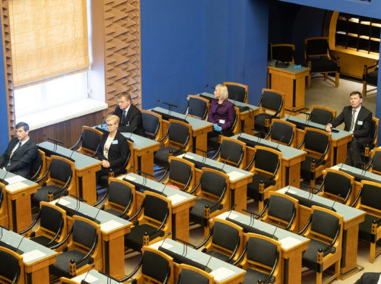 Riigikogu juhatuse valimised, 25. märts 2020