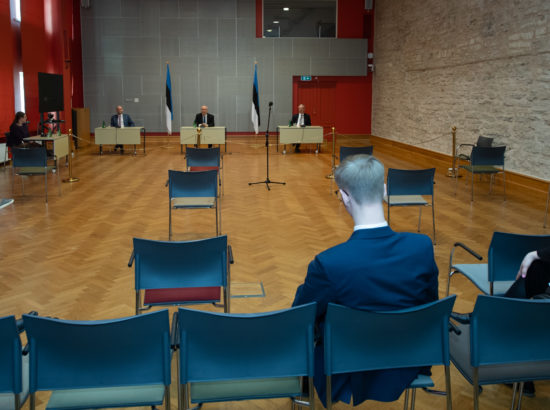 Riigikogu juhatuse valimised, 25. märts 2020