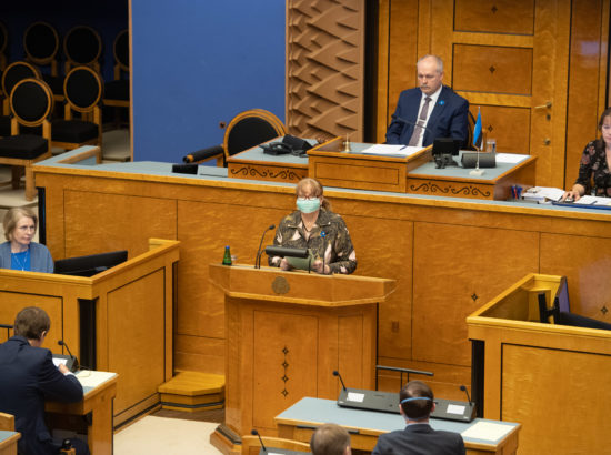 Täiskogu täiendav istung, 2020. aasta lisaeelarve seaduse eelnõu üleandmine
