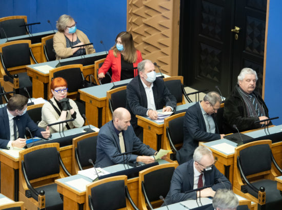 Täiskogu istung, 2020. aasta lisaeelarve seaduse eelnõu teine lugemine