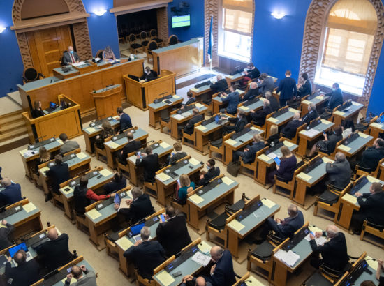 Täiskogu istung, 2020. aasta lisaeelarve seaduse eelnõu teine lugemine