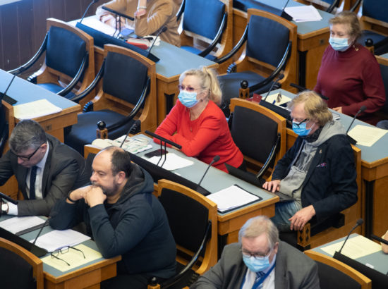 Täiskogu istung, 2020. aasta lisaeelarve seaduse eelnõu kolmas lugemine