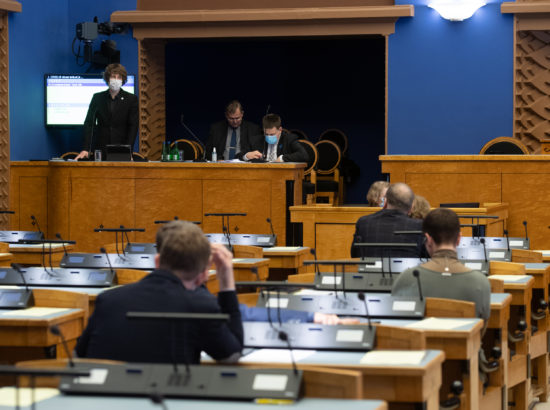 Riigikogu infotund, 22. aprill 2020