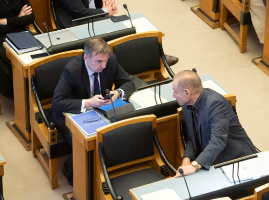 "Välispoliitika arengukava 2030" arutelu, välisminister Urmas Reinsalu ettekanne