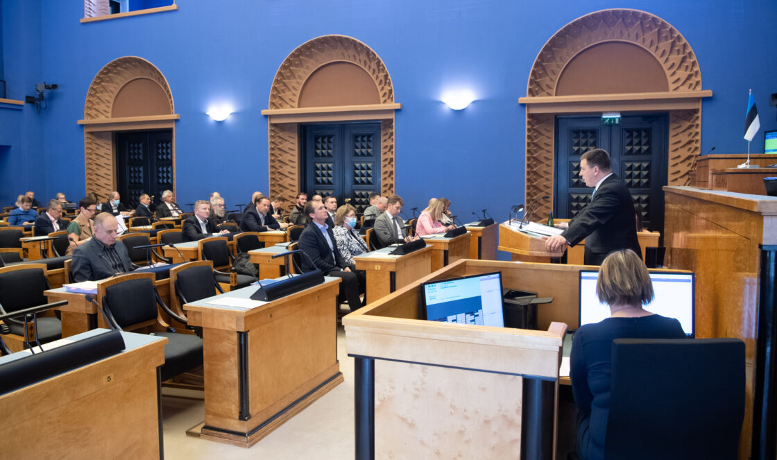 Riigikogu sai peaminister Jüri Rataselt ülevaate Eesti julgeolekupoliitika eesmärkide saavutamisest.